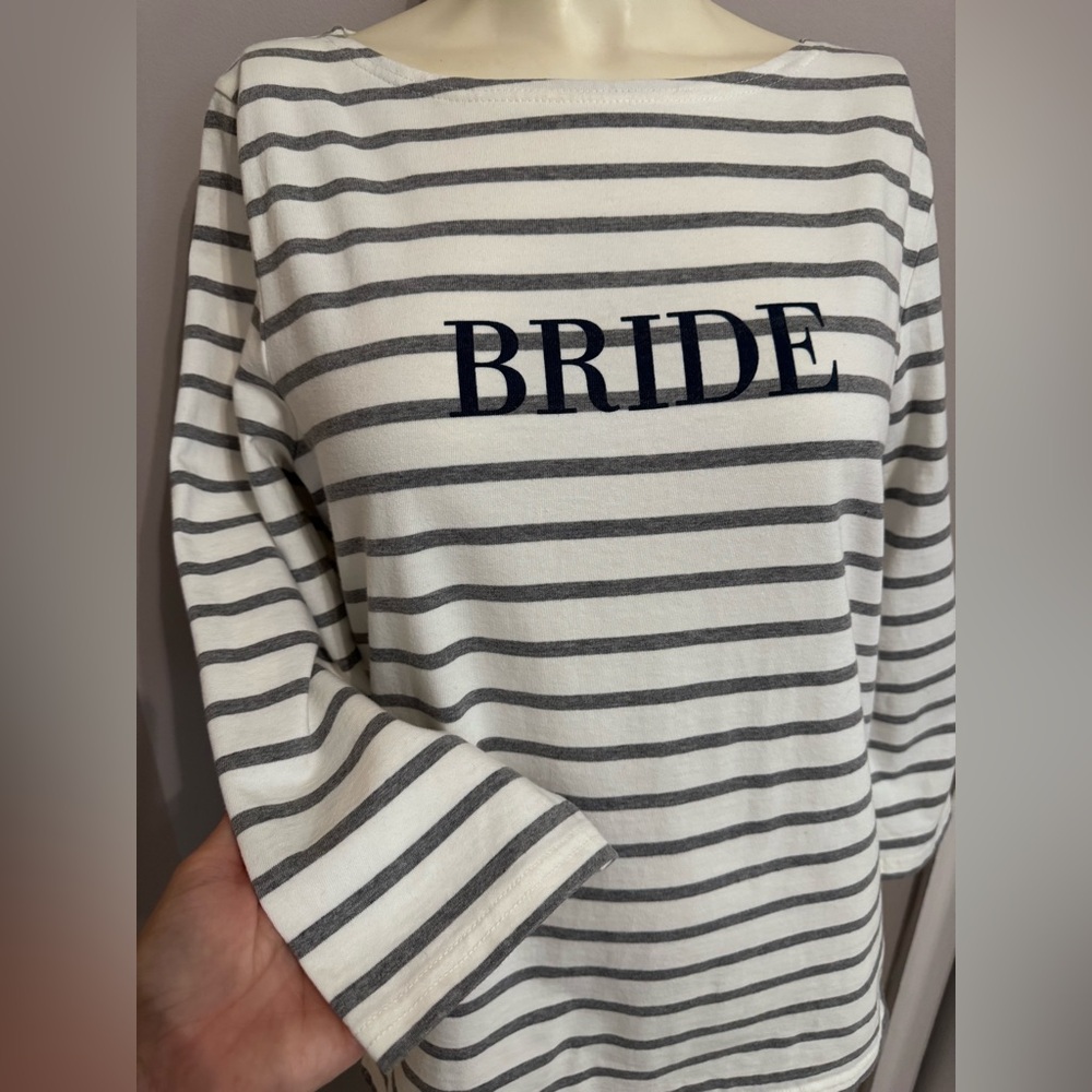 Striped Bride Shirt